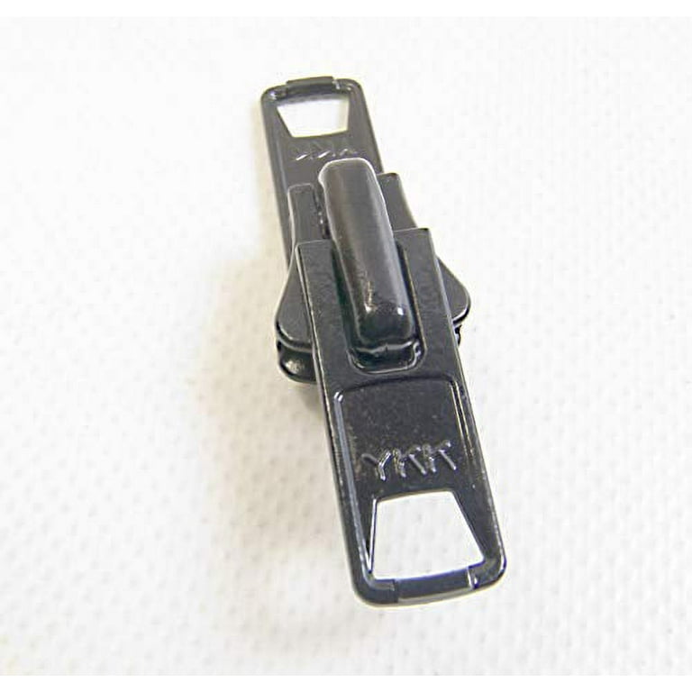 Zipper Resucue Slider ~ YKK #10 Plastic Slider ~ Black (1 Slider / Pack)