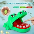 thumbnail image 2 of BAELLERT Fun Finger Biting Crocodile Toy Interactive Game Unique Portable Novelty Mini Keychain Pendant for Kids, 2 of 8