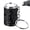 Black, variant on Mini Coin Storage Keychain, 2-in-1 Mini Coin Storage Keychain with Secure Snap Closure for Parking Meter Coins