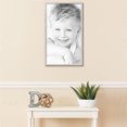 thumbnail image 3 of ArtToFrames 17x29 inch Bright Silver Picture Frame, Silver Wood Poster Frame (4752), 3 of 7