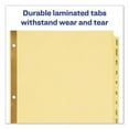 thumbnail image 4 of "Preprinted Laminated Tab Dividers W/gold Reinforced Binding Edge, 12-Tab, Letter | Bundle of 2 Sets", 4 of 4