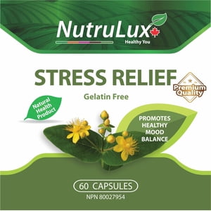 Soulagement du stress ( 300 mg Herb Top Flowering ) Capsules sans gélatine halale