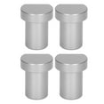 thumbnail image 2 of 4PCS Woodworking Desktop Limit Blocks Multifunctional Workbench Peg Brake Stops 20mm Diameter Silver, 2 of 14