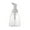 White, variant on pdqouc 250ML Foam Pump Bottle Empty Refillable Clear Easy Press Oval Plastic Foaming Hand Soap Dispenser Bottle for Liquid Soap on Kitchen and Bathroom Sinks