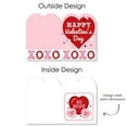 thumbnail image 6 of Big Dot of Happiness Conversation Hearts - Kids Valentine's Day Giant Greeting Card - Big Shaped Jumborific Card, 6 of 7
