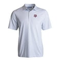 thumbnail image 2 of Men's Cutter & Buck White Texas A&M Aggies Pike Eco Pebble Print Stretch Recycled Polo, 2 of 3