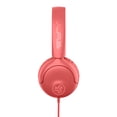 thumbnail image 3 of JLab Studio 2 Wired Headphones, Coral, Cloud Foam Comfort, Foldable, In-Line Mic, Lab Quality Sound, 3 of 4