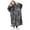 Gray, variant on Blanket Hoodie for Women Black, Sherpa Wearable Blanket Men, Cozy Oversized Sweatshirt Blanket, Warm Fleece Hooded Blanket Sweater with Sleeves and Giant Pocket, Adult Long, Black