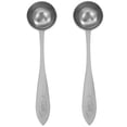thumbnail image 1 of 2pcs 20ML Stainless Steel Coffee Measure Spoon Durable Milk Powder Spoon Kitchen Measuring Scoop (Silver), 1 of 6