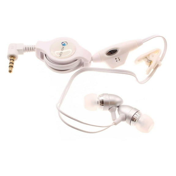 Wired Retractable Earphones for Moto G Stylus (2022) Phone - Headphones Handsfree Mic Headset 3.5mm Earbuds Earpieces Compatible With Motorola Moto G Stylus (2022)