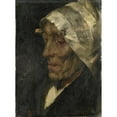 thumbnail image 3 of Marinus van der Maarel 11x14 Black Modern Framed Museum Art Print Titled - Fisherman's Wife (1880 - 1900), 3 of 5