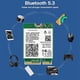 thumbnail image 4 of For Intel AX411 WiFi Card+2X8DB Antenna for Laptop/PC Win10/11-64Bit, 4 of 5