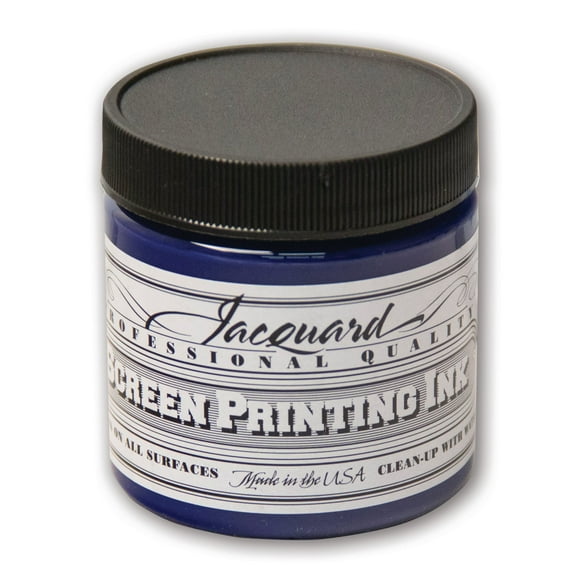 Jacquard Professional Screen Printing Ink, 4 oz., Royal Blue