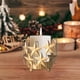 thumbnail image 5 of Candelabros de copos de nieve navideños, candelabros de hierro navideños, decoraciones navideñas, decoración de lugares, decoraciones, candelabros, 5 of 6
