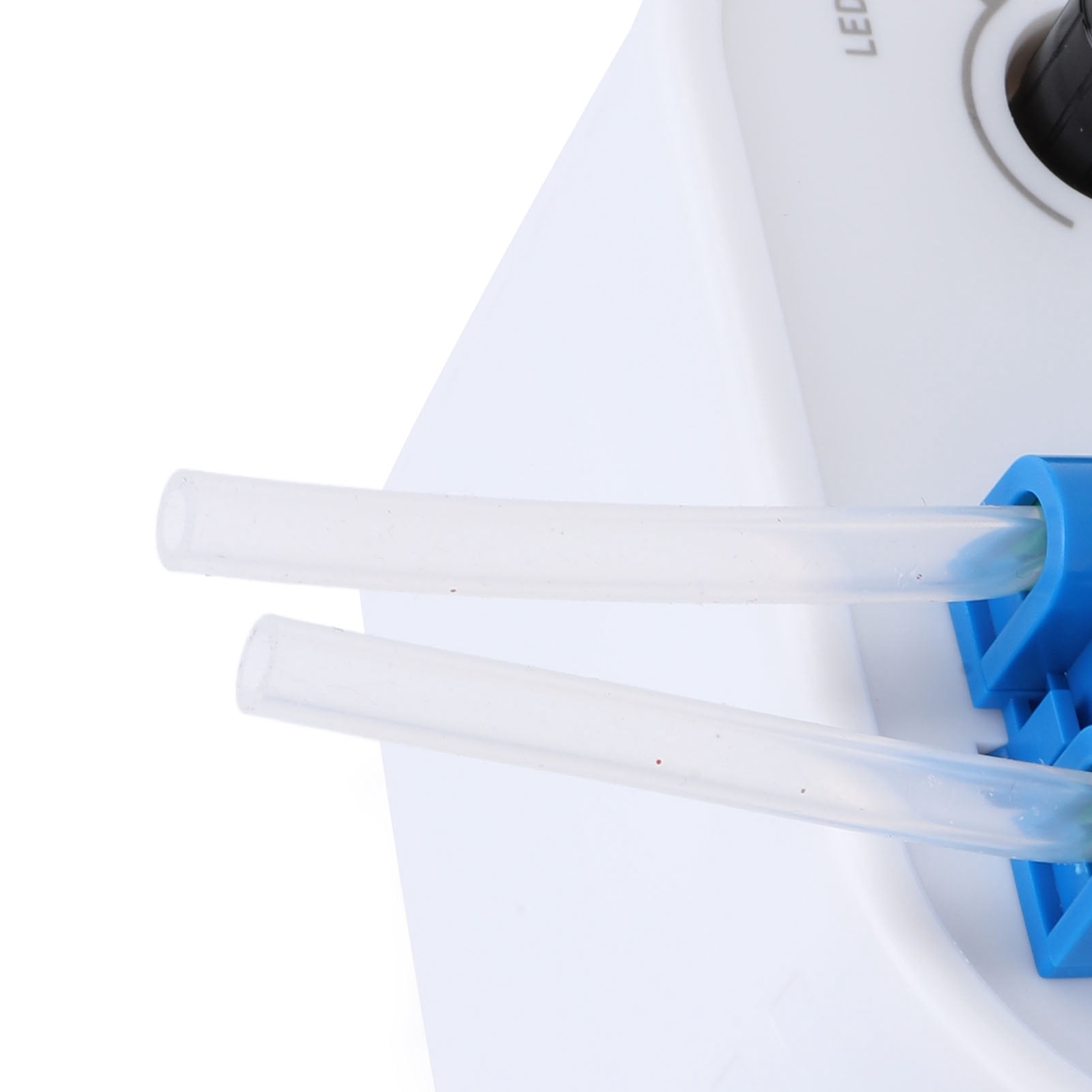 YAHHU Small Peristaltic Pump Adjustable Speed 12V Liquid Dosing Pump for Lab Scientific Research and Aquarium Use, Mini Peristaltic Liquid Pump with Variable Flow Rate (6.69 in / 17.00 cm)