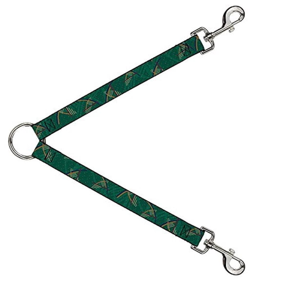 Buckle-Down Leash Splitter - PDX Airport Carpet New - 1" Wide - 30" Length