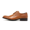 thumbnail image 2 of Zapatos Oxford de Vestir para Hombre Bruno Marc Marrón con Cordones US13, 2 of 6