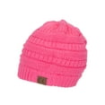 thumbnail image 1 of Gravity Threads Knit Soft Stretch Beanie Cap, Candy Pink, 1 of 2