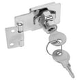 thumbnail image 6 of WHAMVOX 1 Set of Household Metal Showcase Locks Metal Cabinet Locks Metal Cabinet Safety Locks, 6 of 8