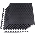 thumbnail image 1 of Tapete de Ejercicio BalanceFrom Negro con Espuma EVA Entrelazada para MMA Unisex Adulto, 1 of 6