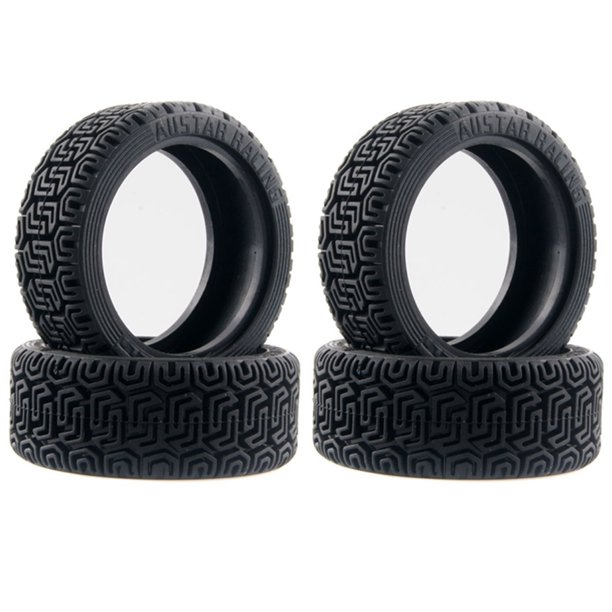 Neumáticos de goma Piezas de automóviles RC Neumáticos de vehículos de carreras para RC Rally Car para automóviles al aire libre JShteea El nuevo
