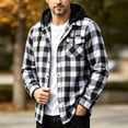 thumbnail image 4 of Shirts for Men Xunlbb Men's Plaid Flannel Long Sleeve Shirt - Button Down Collar Casual Top with Chest Pocket, Size S-2XL, 4 of 9