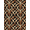 Black, Pattern 5, variant on ODIKA 8'x10' Machine Washable Non-Slip Area Rug, Gothic Copper High Traffic Rug, Gold, 1253825