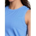 thumbnail image 2 of RBX Active Women's Textured Jacquard Mesh Crewneck Workout Tank Top, 2 of 5