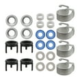 thumbnail image 2 of 4Pcs Vehicle Fuel Injector O-ring Seals Repair Kit Replacement Part for Volkswagen, Audi Models OE 06H998907A, 2 of 4