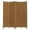 Coffeebrown, variant on THY COLLECTIBLES Decorative Freestanding Woven Bamboo 4 Panels Hinged Privacy Panel Screen Portable Folding Room Divider (Darkmocha)