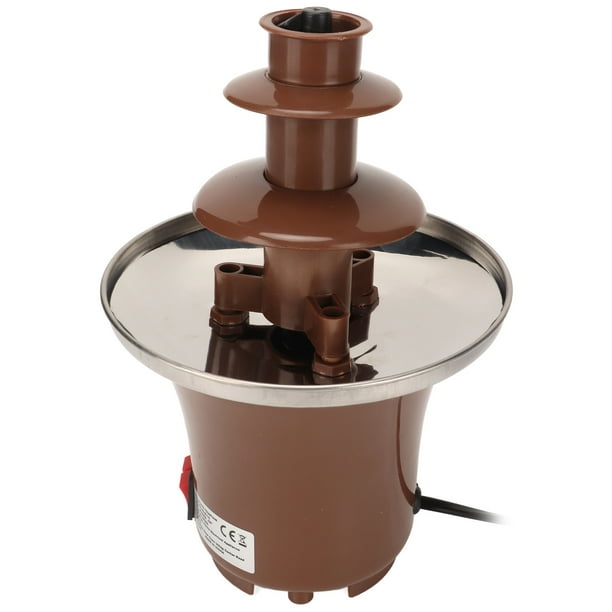 Fuente De Chocolate, Fácil De Limpiar Enchufe De La UE Función De Calefacción De 220 V Mini Fuente De Chocolate Portátil Compacta Para Regalos