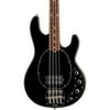 Ernie Ball Music Man Classic Stingray 4 Electric Bass Guitar Black Rosewood Fretboard with Birdseye Maple Neck