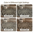 thumbnail image 7 of ODIKA 9'x12' Washable Area Rug Boho Vintage Floral Scroll Border Accents Oriental Medallion With Playful for Dining Room, Basement, Large Office, Non-Slip Chair-Friendly, 7 of 7