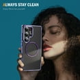 thumbnail image 7 of Dteck for Samsung Galaxy S25 Ultra Case, Compatible with MagSafe, Anti-Yellowing Slim Shockproof Magnetic Phone Case for Samsung Galaxy S25 Ultra 6.9" 2025,Purple, 7 of 7
