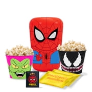 Spider-Man Poppowls Kit; At-Home Movie Night; Popcorn; All Ages; The Goblin And Venom