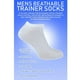 thumbnail image 5 of Calcetines tobilleros transpirables Qarigey 5 pares negros y blancos para hombre y mujer, 5 of 6