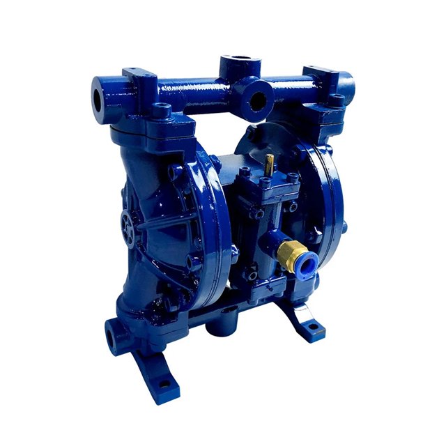 Pompes Pneumatiques à Double Diaphragme en Fonte pour Transfert des Déchets de Navire, Construction Robuste et Étanche
