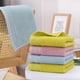 thumbnail image 4 of Nvzi 6 toallas de algodón, multiusos para baño, gimnasio, ducha, deportes, etc. Resiste diversas situaciones sin esfuerzo. 34 x 72 cm (azul), 4 of 5