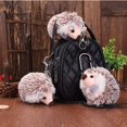 thumbnail image 4 of LOXASUM Hedgehog Plush Keychain Stuffed Animal Cute Fashion Accessory Backpack Clips 3.93 inch Christmas Birthday for Adult (1 PC), 4 of 4