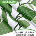 thumbnail image 5 of Light Green Spring Shower Curtain for Bathroom Sage Eucalyptus Cloth Shower Curtain Set Farmhouse Leaf Floral Bathroom Decor Lime Green Floral Watercolor Leaves Spring Bath Curtain 72x72, 5 of 6