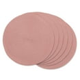 thumbnail image 1 of Design Imports CAMZ12760 SORBET Rose Rond PP Set de Napperons Tissés/6, 1 of 2