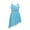 Light Blue, variant on YiZYiF Girls V-Neck Sequined Ballet Dance Dress Lyrical Performance Camisole Leotard Navy Blue 10-12