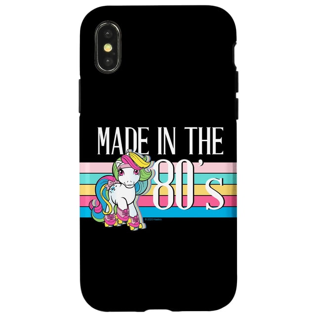 Funda de teléfono My Little Pony hecha en los años 80 para iPhone X/XS