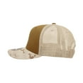 thumbnail image 3 of Decky 1054 6 Panel Mid Profile Structured Camo Trucker Hat-D.digital/Coyote/Khaki, 3 of 7