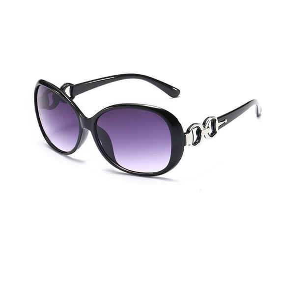 GJX Sunglasses for Women,UV Protection Sunglasses,High-Definition Lenses,Lightweight and Comfortable Design,Black