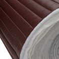 thumbnail image 4 of Pleated Marine Vinyl Upholstery Fabric  Burgundy Red 54" Wide By 10 Yards Boat Auto, 4 of 7