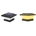 thumbnail image 2 of Columna Luz Solar Valla Luz Ip65 Lámpara Solar Al Aire Libre Para La Decoración Del Jardín Puerta Valla Pared Patio Cabaña Lámpara Solar Eigraketly HA027707-02, 2 of 6