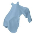 thumbnail image 1 of Funda para asiento de coche para niñas y niños, protección solar de verano, multiusos, resistente al viento, universal, suave, para portabebés, capota azul, 1 of 8