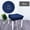 Blue, variant on Stretch Dining Chair Seat Covers for Dining Room Removable Anti-Dust Chair Seat Protector Slipcovers
