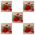 thumbnail image 3 of Advancent Bricolaje hogar boda decoración rosa tela de seda flores artificiales flor de simulación Type8 NO8 Advancent CBP076846, 3 of 6